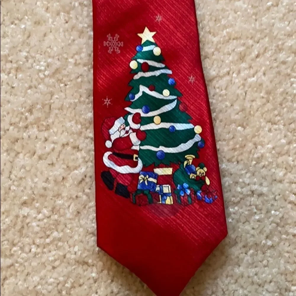 Musical Christmas Tie 8 & under.